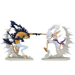 Figurine Rob Lucci VS Monkey D. Luffy - Manga One Piece