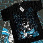 T-shirt Fire Force – Shinra Kusakabe Style Démoniaque – Unisexe (Tailles S à XXL)