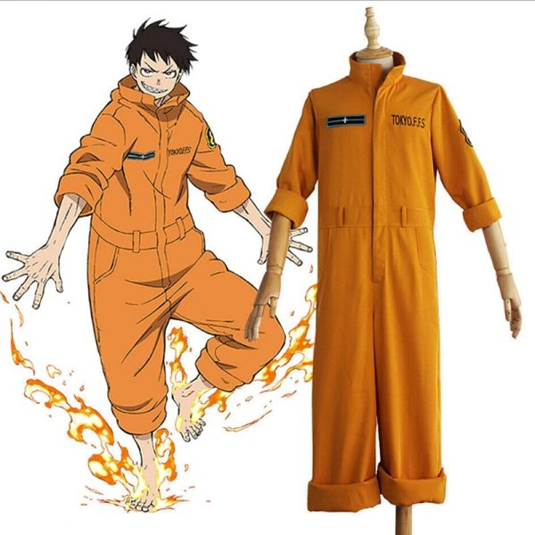 Combinaison Cosplay Fire Force