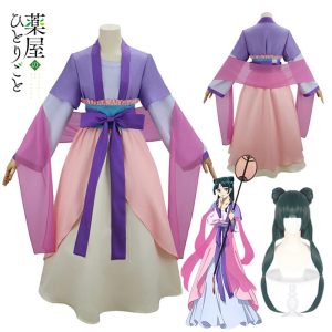 Costume Cosplay Maomao – The Apothecary Diaries Saison 2 – Robe Traditionnelle Complète