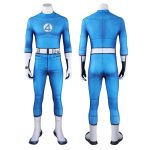 4 Costume Zentai Bleu Cosplay – Style Quatre Fantastiques (XS à XXXL)