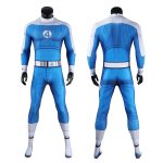 2 Costume Zentai Bleu Cosplay – Style Quatre Fantastiques (XS à XXXL)