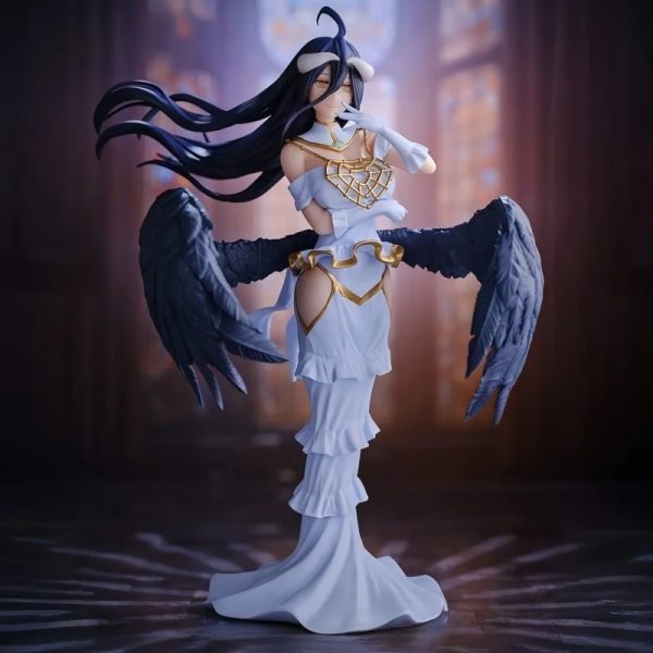 Figurine Albedo – Overlord – Robe Blanche 20 cm | Édition Élégance Ainz Ooal Gown