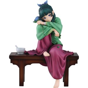 Figurine Maomao Assise 12 cm avec Tabouret – Modèle PVC – Anime Décoratif