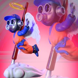 Figurine Ange Masquée – Style Akira Toriyama – Modèle PVC 16 cm