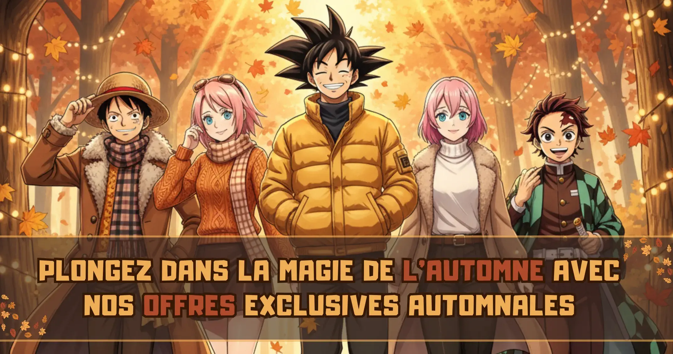 Plongez dans la magie de l’automne avec nos offres exclusives automnales