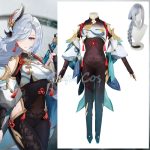 Cosplay Shenhe Genshin Impact Femme