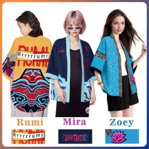 Kimono Cosplay KPop Demon Hunters