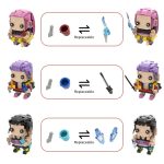 Blocs de Construction Rumi, Mira & Zoey – KPOP Demon Hunter | Set Collector Inspiré du Film Netflix Blocs de Construction Rumi, Mira & Zoey – KPOP Demon Hunter | Set Collector Inspiré du Film Netflix