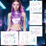 Tatouages Temporaires Laser Holographiques Tatouages Temporaires Laser Holographiques