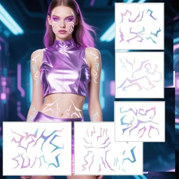 Tatouages Temporaires Laser Holographiques Tatouages Temporaires Laser Holographiques