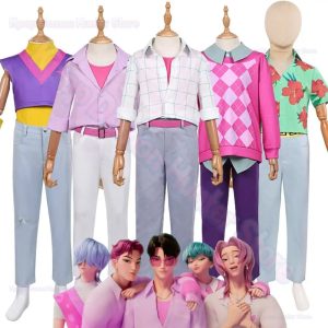 Costume Enfant Jinu & Abby – Kpop Baby Mystery Romance Demon Hunters | Tenue Cosplay Garçon Halloween & Carnaval