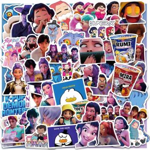 60 autocollants KPOP Demon Hunter – Stickers anime étanches