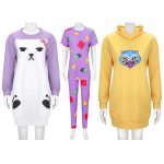 Pyjama Demon Hunters K-pop – Tenues Mira, Rumi & Zoey | Costume de Nuit Cosplay Femme & Fille pour Halloween et Détente Pyjama Demon Hunters K-pop – Tenues Mira, Rumi & Zoey | Costume de Nuit Cosplay Femme & Fille pour Halloween et Détente