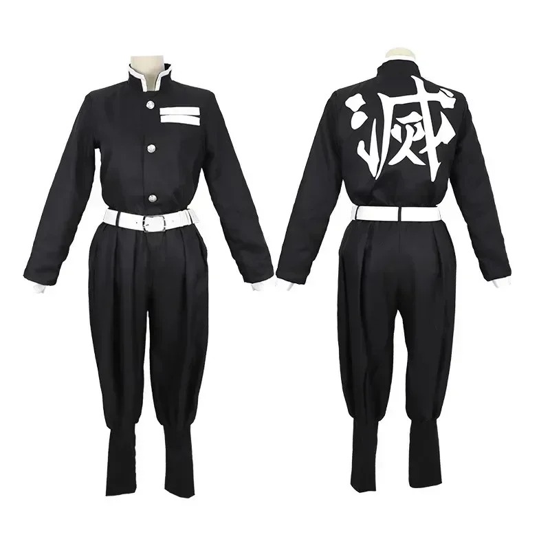 Costume Demon Slayer Enfant – Cosplay Kimono Tanjiro, Zenitsu, Rengoku, Giyuu