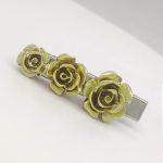 Pince à Cheveux Fleur Dorée Maomao – Accessoire Cosplay L’Apothicaire Diaries | Bijou de Coiffure Élégant pour Femme