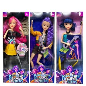 Poupées KPOP Demon Hunter – Figurines Articulées Inspirées du Film Netflix