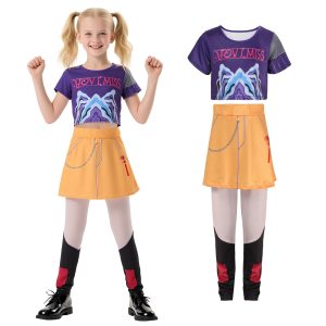 Costume Mira K-pop Demon Hunters – Tenue Cosplay Enfant Fille | Ensemble Complet Danse, Halloween & Carnaval