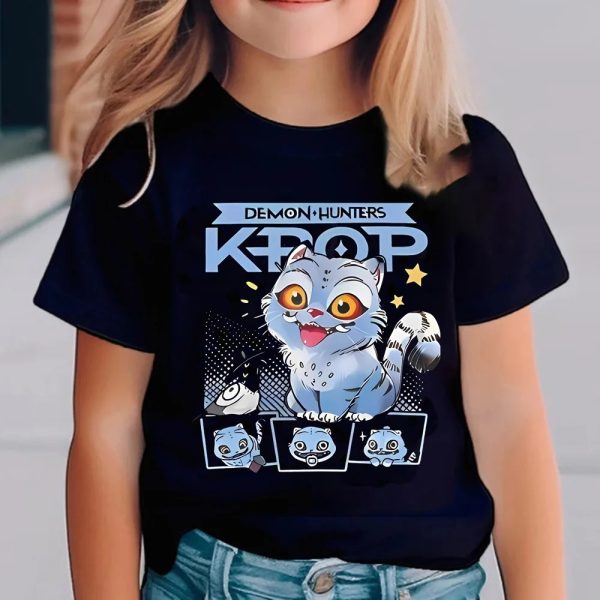 T-shirt KPOP Demon Hunter – Tigre Derpy | Style K-pop et Anime Futuriste T-shirt KPOP Demon Hunter – Tigre Derpy | Style K-pop et Anime Futuriste