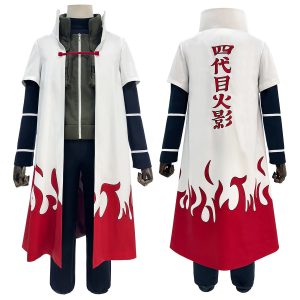 Cosplay Minato Namikaze – Tenue Premium du Quatrième Hokage | Qualité Élite