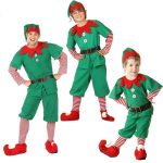 Costume Elfe de Noël Famille – Tenue Elfique Verte Enfant & Adulte pour Fêtes et Cosplay