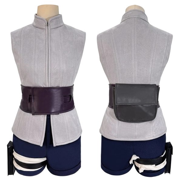 Cosplay Hinata Hyûga Premium – Costume Naruto Shippuden (Set Complet 7 Pièces)