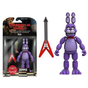 Figurine Bonnie 14 cm – Five Nights at Freddy’s | Figure Articulée FNaF avec Guitare