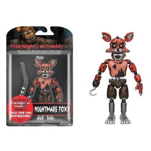 Figurine Nightmare Foxy 14 cm – Five Nights at Freddy’s | Figure Articulée FNaF Collector