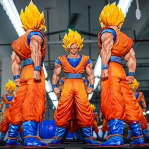 Statue Dragon Ball Goku Super Saiyan 32 cm – Figurine Manga Collector Premium