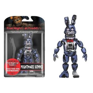 Figurine Nightmare Bonnie 14 cm – Five Nights at Freddy’s | Figure Articulée FNaF Collector