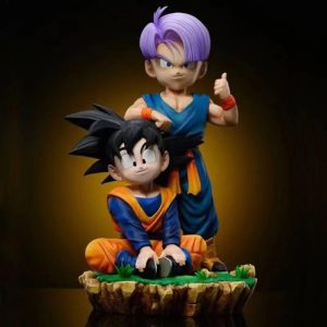Figurine Goten & Trunks – Dragon Ball Z – Duo Collector 25 cm
