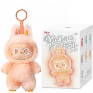 Labubu Happiness Vinyl Plush Beige – Figurine Collector Édition Limitée Big Into Energy