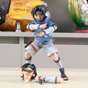 Figurine Sasuke Uchiha Naruto â Statue ArticulĂ©e 18,5 cm