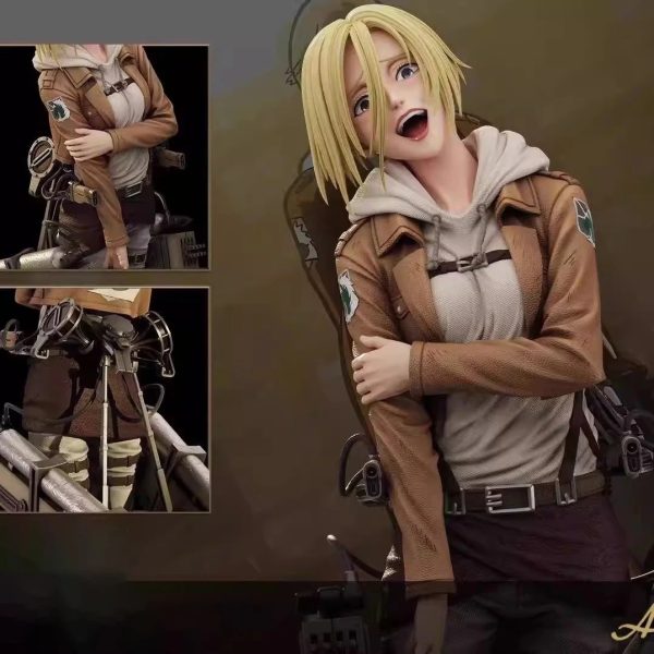 Figurine Annie Leonhart Attack on Titan – Statue Réaliste 28 cm