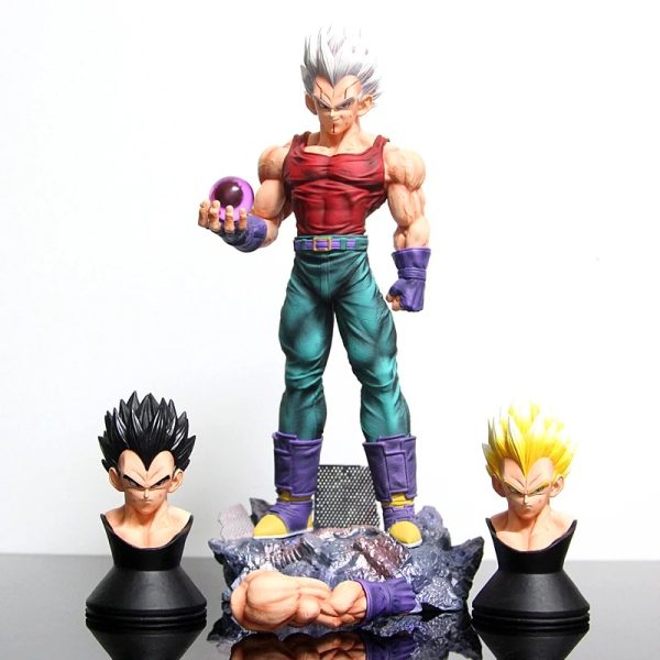 Figurine Vegeta GT Dragon Ball – Têtes Interchangeables 31 cm