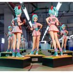 Figurines Bulma & Lunch Dragon Ball – Duo Collector avec Base