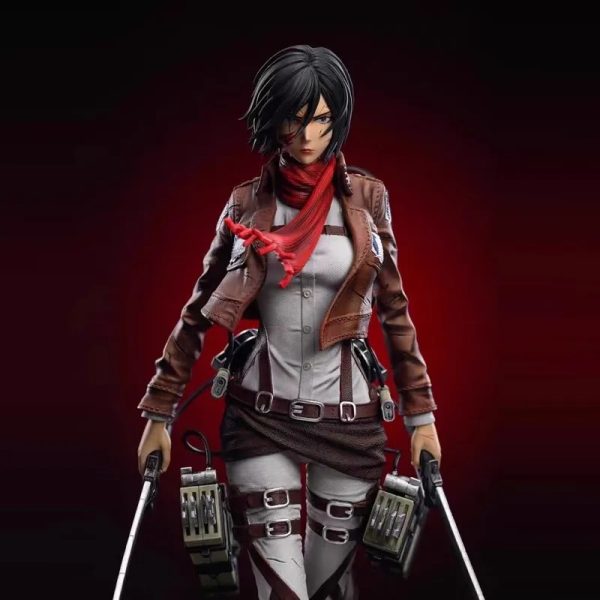 Figurine Mikasa Ackerman Attack on Titan – Statue Collector 29 cm