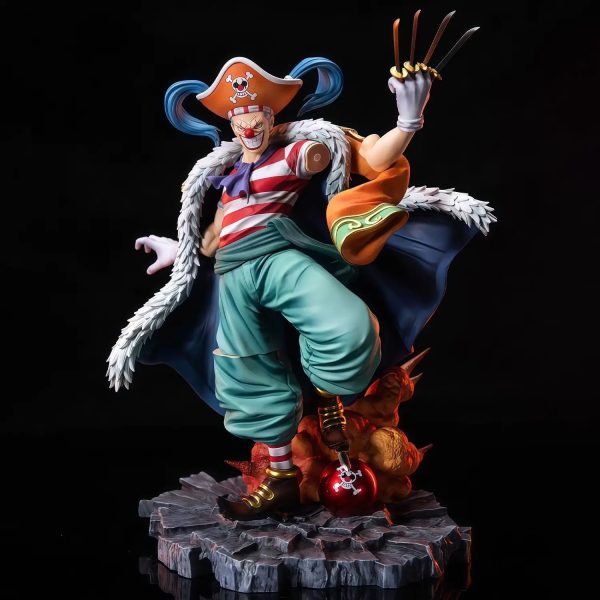 Figurine Buggy One Piece – Le Clown Pirate Dynamique 24 cm