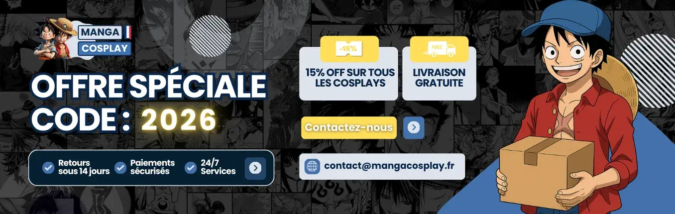 Cosplay et figurines manga officielles – Accessoires anime en France